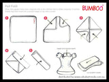 Bumboo Luxury Flat Nappy - Medium