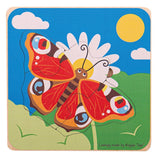 Butterfly Life Cycle Layer Jigsaw Puzzle