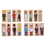 Careers Mix-n-Match Wooden Blocks