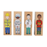Careers Mix-n-Match Wooden Blocks