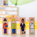 Careers Mix-n-Match Wooden Blocks