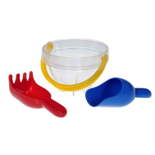 Junior Sand Set / Baby Bucket Transparent Set (4pcs)