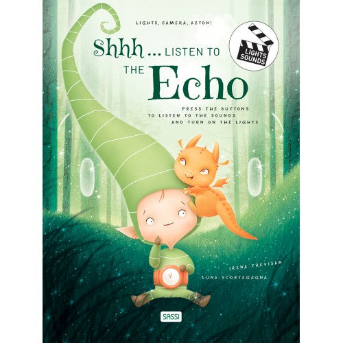 "Shh... Listen to the Echo" Book with lights and sound
