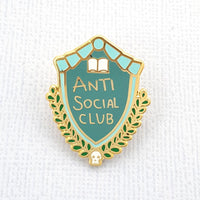 "Anti Social Club" Lapel Pin