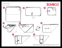 Bumboo Luxury Flat Nappy - Medium
