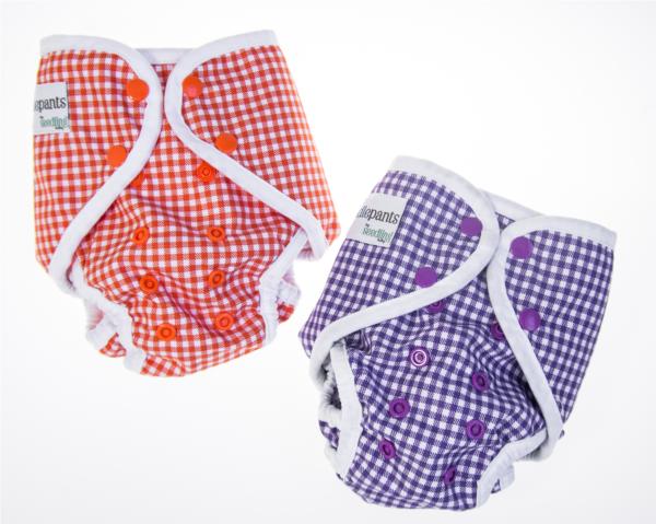 Paddle Pants by Seedling Baby - Gingham Discontinued Prints