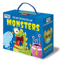 Book and Memory Game Set - Monsters and Fairies